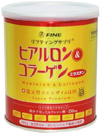 картинка FINE GOLD HYALURON & COLLOGEN HYALURONIC ACID 150 MG+AMINO COLLAGEN магазин одежды и аксессуаров являющийся официальным дистрибьютором в России  FINE GOLD HYALURON & COLLOGEN HYALURONIC ACID 150 MG+AMINO COLLAGEN