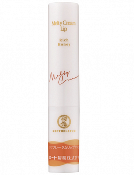 Rohto Mentholatum Melty Lip Cream Rich Honey крем-бальзам для губ с медом Rohto Mentholatum Melty Lip Cream Rich Honey крем-бальзам для губ с медом