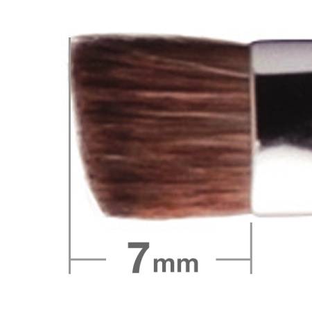 картинка J160 Hakuhodo Eyebrow Brush Angled eyebrow Brush магазин одежды и аксессуаров являющийся официальным дистрибьютором в России  J160 Hakuhodo Eyebrow Brush Angled eyebrow Brush