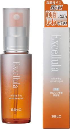 SATO Excellula Whitening Wrinkle Essence, 50ml