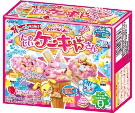 картинка Kracie Popin Cookin Set for making candy-meshes in the form of cake магазин одежды и аксессуаров являющийся официальным дистрибьютором в России  Kracie Popin Cookin Set for making candy-meshes in the form of cake