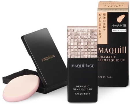картинка SHISEIDO MAQUILLAGE DRAMATIC FILM of LIQUID UV cream SPF 25/ PA++, 30ml магазин одежды и аксессуаров являющийся официальным дистрибьютором в России  SHISEIDO MAQUILLAGE DRAMATIC FILM of LIQUID UV cream SPF 25/ PA++, 30ml