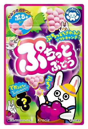 картинка Kracie Popin' Cookin' Puchitto Kudamono candy with grape flavor магазин одежды и аксессуаров являющийся официальным дистрибьютором в России  Kracie Popin' Cookin' Puchitto Kudamono candy with grape flavor