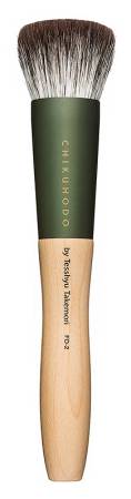 картинка CHIKUHODO FO-2 Liquid Foundation Brush магазин одежды и аксессуаров являющийся официальным дистрибьютором в России  CHIKUHODO FO-2 Liquid Foundation Brush