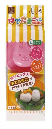 DeLijoy Boiled Rabbit & Bear Egg & Rice Mold, Bunny and Bear