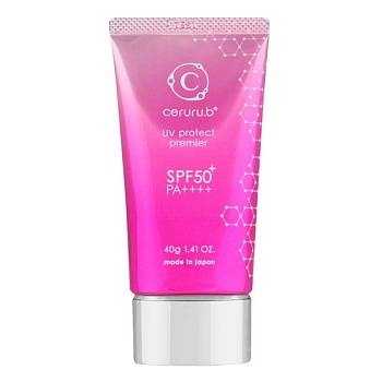 Купить Ceruru.b UV Protect Premier Солнцезащитный крем для лица и тела SPF50+ PA ++++, 40 г на 36best.com — фото Ceruru.b UV Protect Premier Солнцезащитный крем для лица и тела SPF50+ PA ++++, 40 г - фото