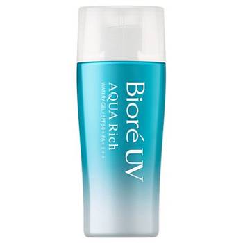 Japanese Skincare - Buy KAO Biore UV Aqua Rich Watery Gel SPF 50+PA++++ for face and body, 70 g Online from Japan | 36Best Kawai KAO Biore UV Aqua Rich Watery Gel SPF 50+PA++++ for face and body, 70 g