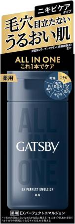 MANDOM GATSBY EX Perfect Emulsion Anti-inflammatory emulsion for men "All in one", 150 ml
