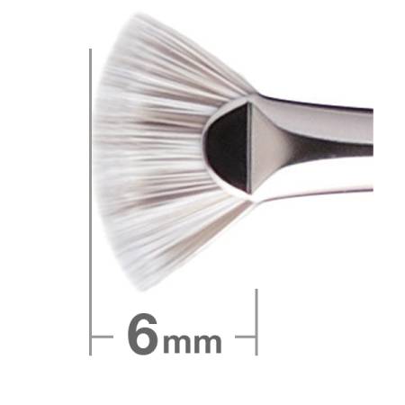 картинка J4006 Hakuhodo Duo Fibre Fan Lash Brush магазин одежды и аксессуаров являющийся официальным дистрибьютором в России  J4006 Hakuhodo Duo Fibre Fan Lash Brush