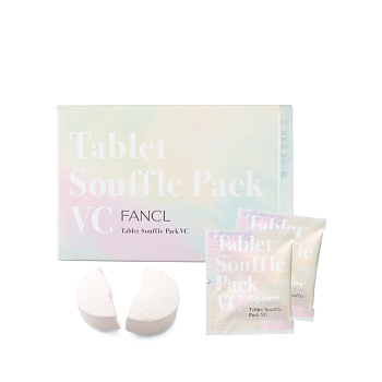Fancl Souffle Pack VC Face wash souffle mask, 15 pieces
