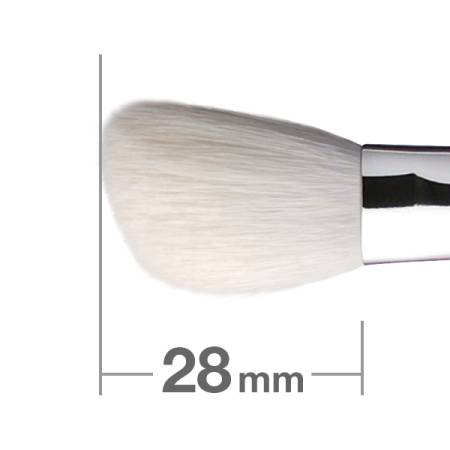 картинка Hakuhodo J511 Highlighter Brush M Angled магазин одежды и аксессуаров являющийся официальным дистрибьютором в России  Hakuhodo J511 Highlighter Brush M Angled