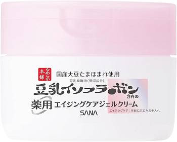 Sana Nameraka Honpo Medicated Wrinkle Gel 7-in-1 therapeutic gel cream against wrinkles and pigmentation, 100 g