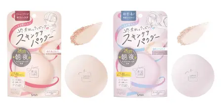 Sana Skin Care Powder hiding pores and dullness of the face