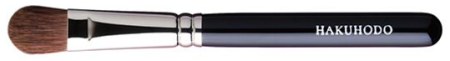 картинка J220H Hakuhodo Eye Shadow Brush Round & Flat магазин одежды и аксессуаров являющийся официальным дистрибьютором в России  J220H Hakuhodo Eye Shadow Brush Round & Flat