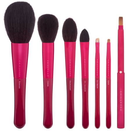картинка CHIKUHODO Passion Series Brush Set Set of 7 brushes магазин одежды и аксессуаров являющийся официальным дистрибьютором в России  CHIKUHODO Passion Series Brush Set Set of 7 brushes