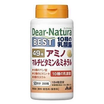 Купить Asahi Dear-Natura Best Multi Vitamin & Minerals Мультивитамины и минералы, курс 50 дней на 36best.com — фото Asahi Dear-Natura Best Multi Vitamin & Minerals Мультивитамины и минералы, курс 50 дней - фото