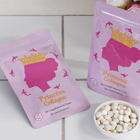 GINZA TOMATO Princess Collagen Shark collagen for beauty and youth, for 1 month
