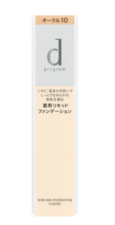 Shiseido d Program Medicated Liquid Foundation Treatment liquid Foundation SPF20 PA ++ 30g