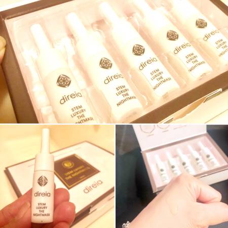 DIREIA Stem Luxury The Nightmask Indelible night mask, 5 ampoules