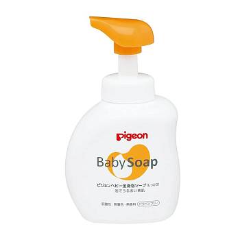 Мыло для тела (мыло-пена).  500мл, Pigeon - фото