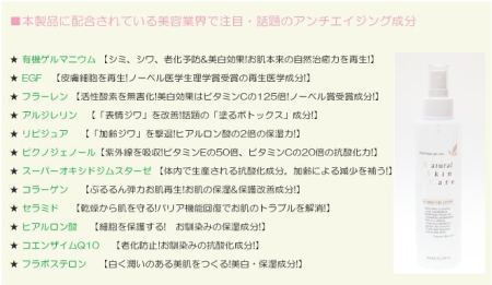 Natural Skin Care PA anti-Aging MOISTURE LOTION moisturizing lotion for the face 150ml