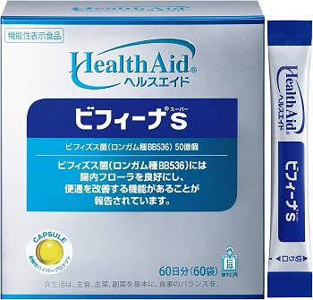 Health Aid Bifina S Инкапсулированные Бифидобактерии, 60 дней