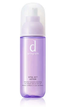 Купить Shiseido D-Program Vital Act Lotion  Лосьон для лица, 125мл на 36best.com — фото Shiseido D-Program Vital Act Lotion  Лосьон для лица, 125мл - фото