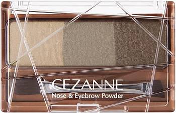 CEZANNE Nose & Eyebrow Powder, 03 Olive	