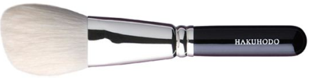картинка Hakuhodo powder Brush and contouring J531 Powder Brush L Angled магазин одежды и аксессуаров являющийся официальным дистрибьютором в России  Hakuhodo powder Brush and contouring J531 Powder Brush L Angled
