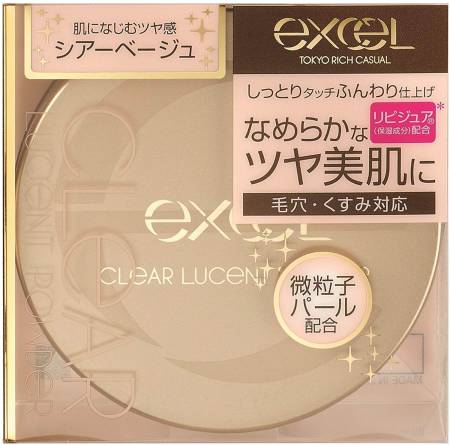 картинка Excel Clear Lucent Powder Loose Powder - Veil, 20 g магазин одежды и аксессуаров являющийся официальным дистрибьютором в России  Excel Clear Lucent Powder Loose Powder - Veil, 20 g
