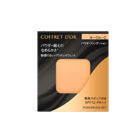 картинка Kanebo Coffret D'or Premium Silky Pact UV Compact foundation - powder, SPF 12 PA++ 10g магазин одежды и аксессуаров являющийся официальным дистрибьютором в России  Kanebo Coffret D'or Premium Silky Pact UV Compact foundation - powder, SPF 12 PA++ 10g