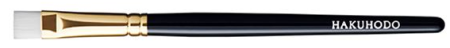 картинка S180Bk HAKUHODO Eye Shadow Brush flat eye shadow Brush магазин одежды и аксессуаров являющийся официальным дистрибьютором в России  S180Bk HAKUHODO Eye Shadow Brush flat eye shadow Brush