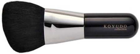 картинка KOYUDO fu-pa12-b Large Angled Powder & Blush Brush black / L face Brush магазин одежды и аксессуаров являющийся официальным дистрибьютором в России  KOYUDO fu-pa12-b Large Angled Powder & Blush Brush black / L face Brush