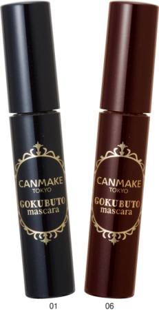 картинка Canmake GOKUBUTO Mascara Super-volumizing & curling mascara магазин одежды и аксессуаров являющийся официальным дистрибьютором в России  Canmake GOKUBUTO Mascara Super-volumizing & curling mascara