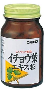 Японские товары со склада в России -ORIHIRO Элеутерококк + Гинко Билоба, 240 штук_R - фото
