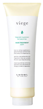 картинка Viege LEBEL Hair Treatment SOFT care Cream for hair, 240гр магазин одежды и аксессуаров являющийся официальным дистрибьютором в России  Viege LEBEL Hair Treatment SOFT care Cream for hair, 240гр