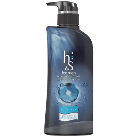 h&s For Men Conditioner for healthy scalp and hair volume for men, 370 g