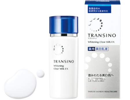 TRANSINO Medicated Whitening Clear Milk EX Therapeutic whitening facial milk, 100ml
