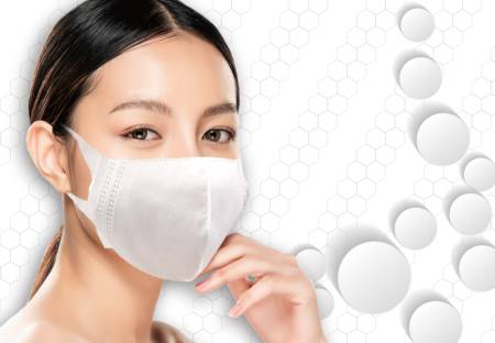 KENCOS SUISO MASK Hydrogen mask Antibacterial face mask with hydrogen and hyaluronic acid, 1 piece