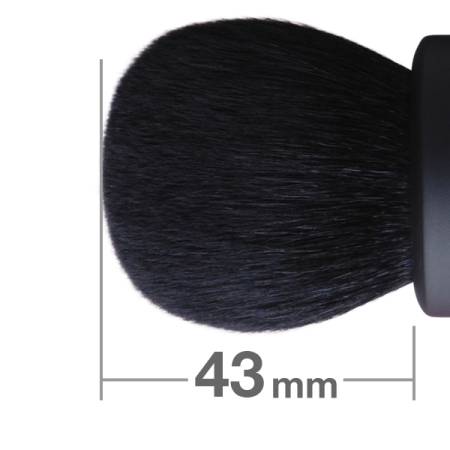 картинка Hakuhodo Kinoko Brush(black) H2357 магазин одежды и аксессуаров являющийся официальным дистрибьютором в России  Hakuhodo Kinoko Brush(black) H2357
