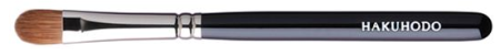 картинка Hakuhodo eyeshadow Brush B132 Eye Shadow Brush Round & Flat магазин одежды и аксессуаров являющийся официальным дистрибьютором в России  Hakuhodo eyeshadow Brush B132 Eye Shadow Brush Round & Flat