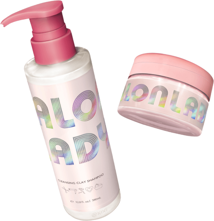 картинка SALON LADY Cleansing Clay Shampoo, 380 ml магазин одежды и аксессуаров являющийся официальным дистрибьютором в России  SALON LADY Cleansing Clay Shampoo, 380 ml