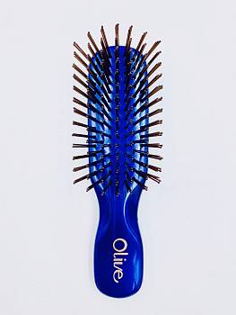 Hair and scalp comb OLIVE OL-5000 color blue