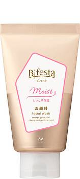 Купить Mandom Bifesta Moist Facial Wash Увлажняющий крем для умывания лица, 120 г на 36best.com — фото Mandom Bifesta Moist Facial Wash Увлажняющий крем для умывания лица, 120 г - фото