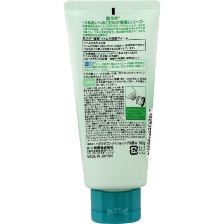 Japanese Skincare - Buy ROHTO HADA LABO Gokujyun Сleansing Foam Cleansing foam for oily skin 100g Online from Japan | 36Best Kawai ROHTO HADA LABO Gokujyun Сleansing Foam Cleansing foam for oily skin 100g