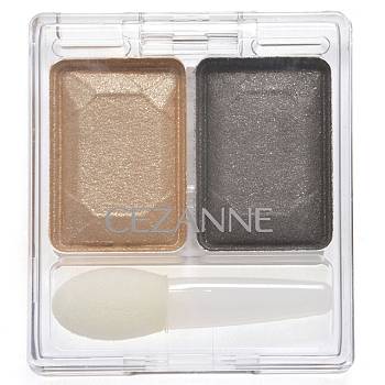 CEZANNE Two Color Eye Shadow Lame Series Тени для век, тон 01