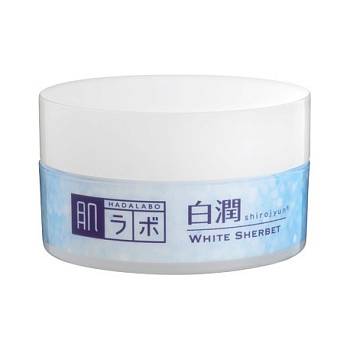 Купить ROHTO HADALABO Shirojyun White Sherbet Отбеливающий охлаждающий крем-щербет для лица, 30 гр на 36best.com — фото ROHTO HADALABO Shirojyun White Sherbet Отбеливающий охлаждающий крем-щербет для лица, 30 гр - фото