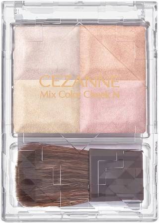 картинка CEZANNE Mix Color Cheek Blush магазин одежды и аксессуаров являющийся официальным дистрибьютором в России  CEZANNE Mix Color Cheek Blush