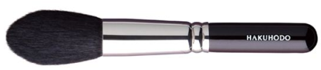 картинка Hakuhodo powder Brush Blush Brush Tapered B103 магазин одежды и аксессуаров являющийся официальным дистрибьютором в России  Hakuhodo powder Brush Blush Brush Tapered B103