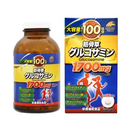 UNIMAT RIKEN Glucosamine and chondroitin, for 100 days - Buy certified Japanese Health Supplements | 36Best Kawai UNIMAT RIKEN Glucosamine and chondroitin, for 100 days